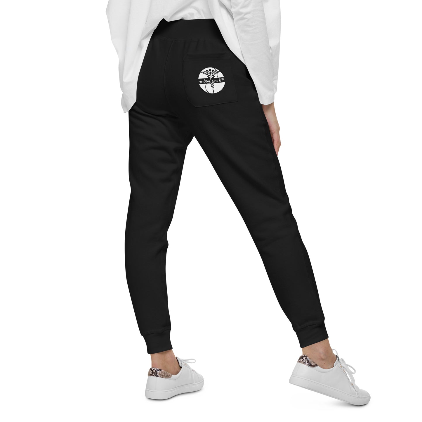 Unisex fleece sweatpants with Logo on back pocket