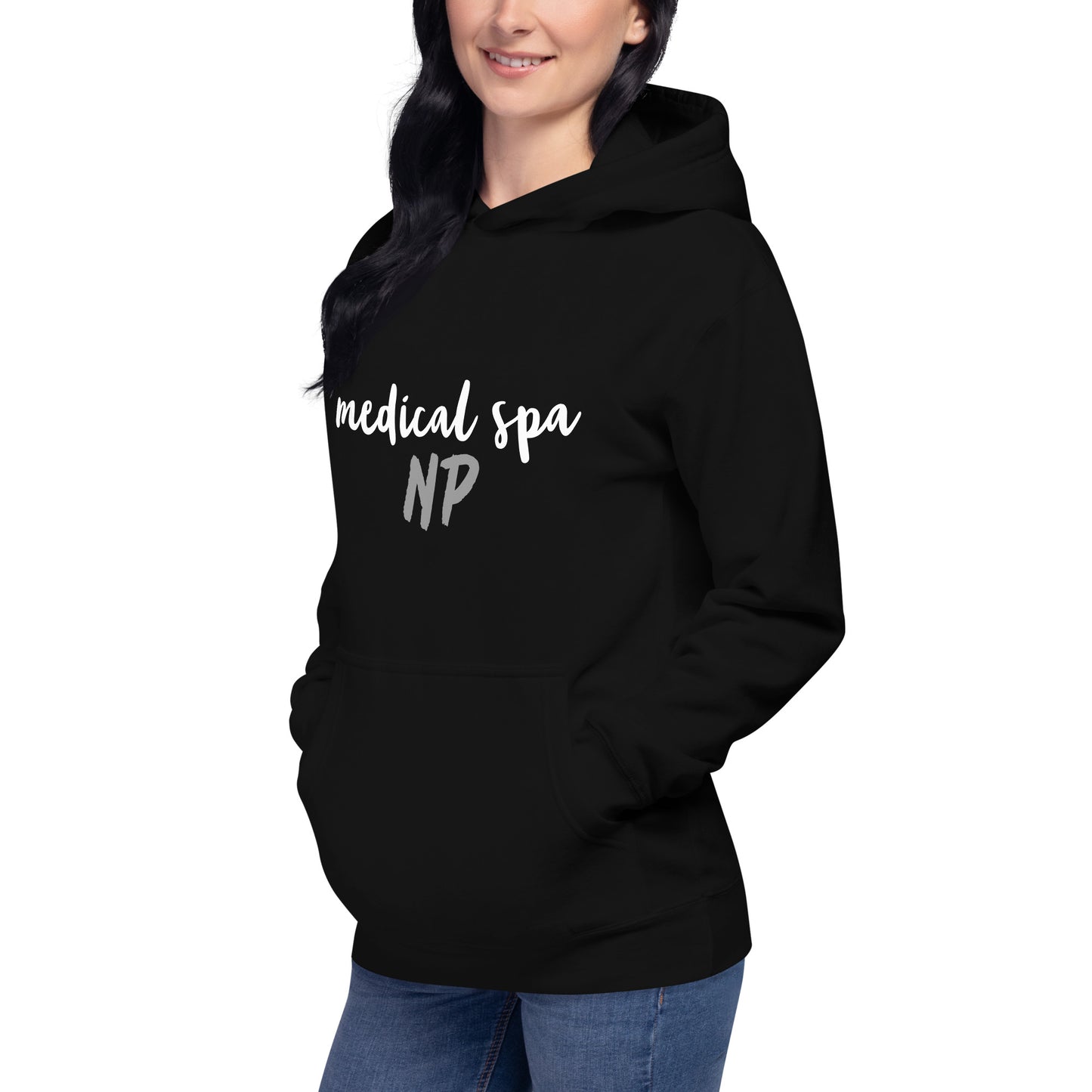 Unisex Hoodie-MSNP in script- a must have for all!