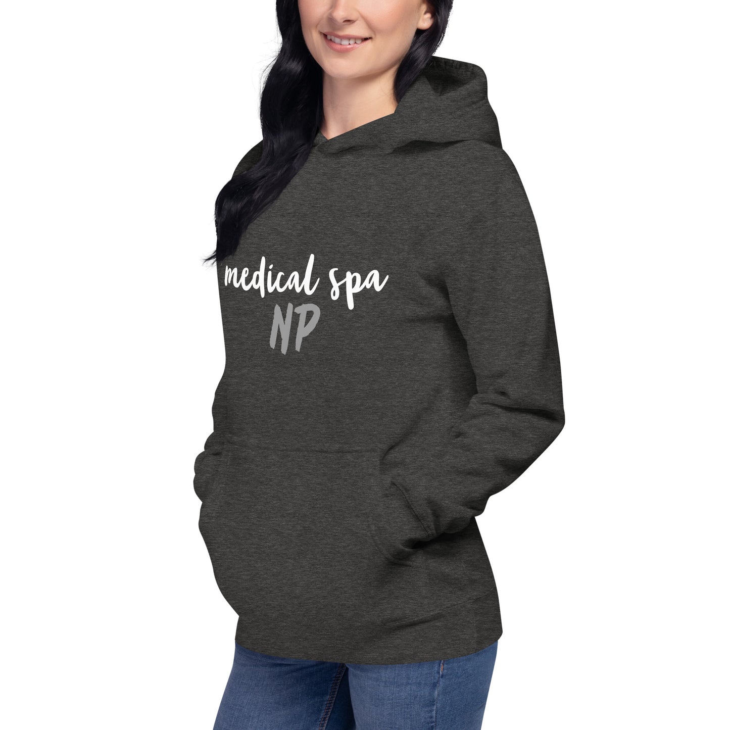 Unisex Hoodie-MSNP in script- a must have for all!