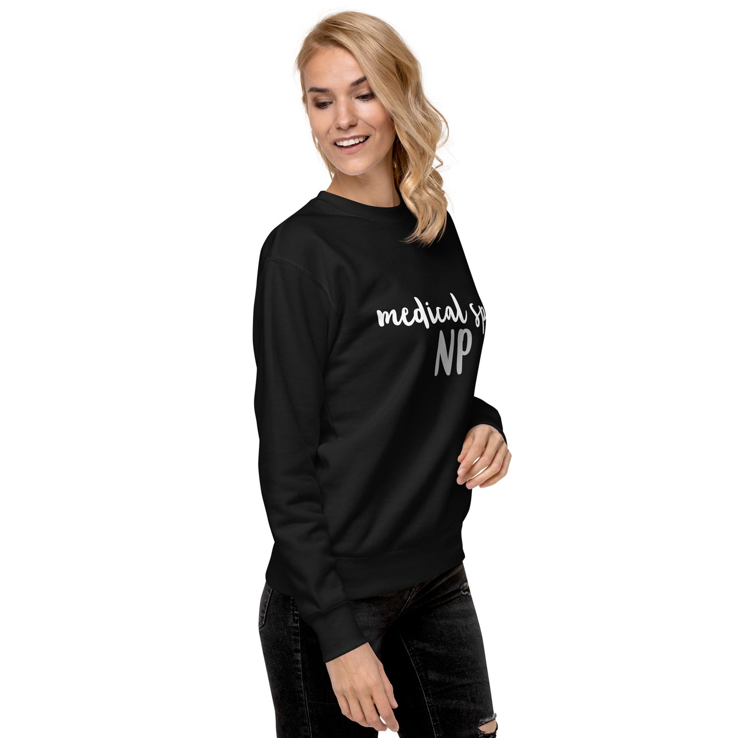 Unisex Sweatshirt- MSNP in script