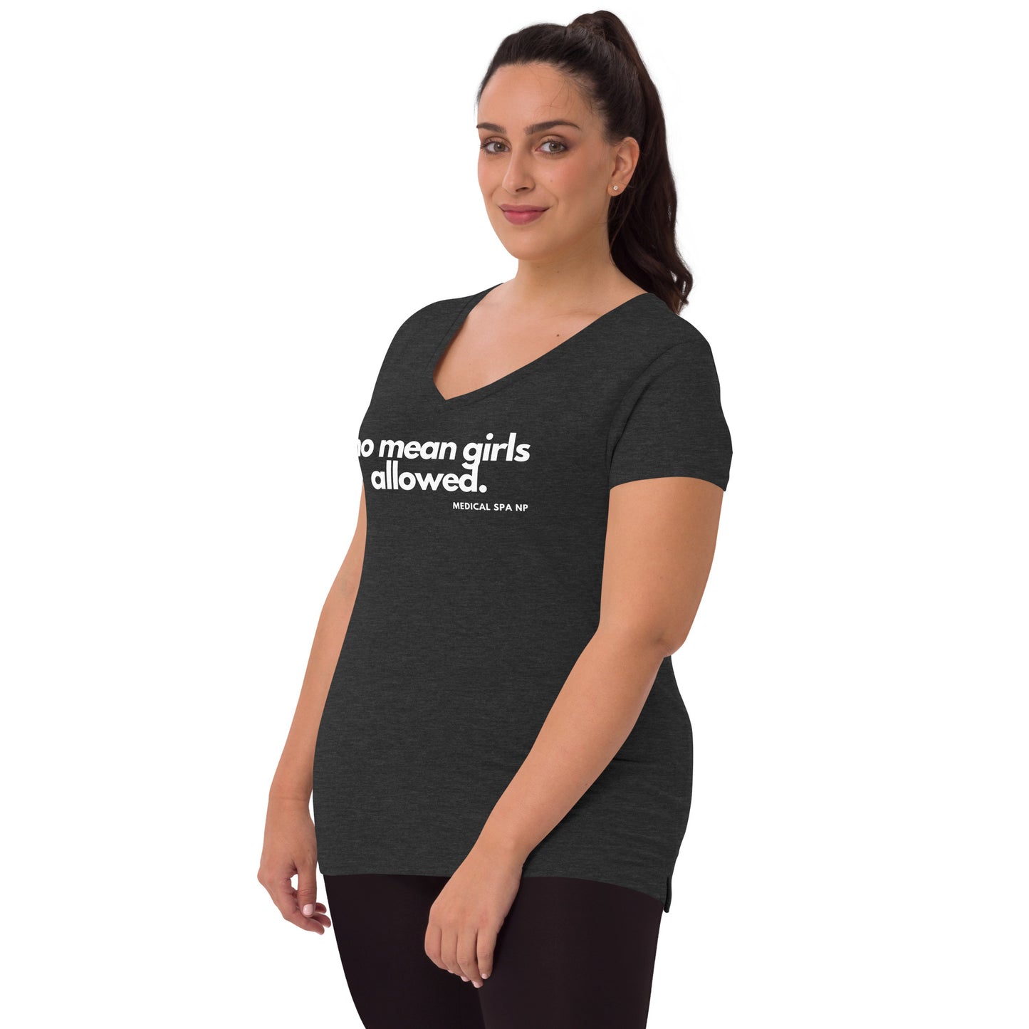 Women’s recycled v-neck t-shirt