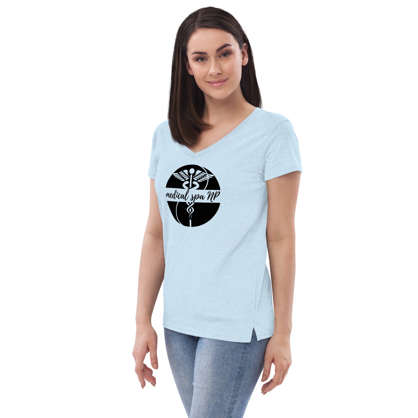 Women’s recycled v-neck t-shirt