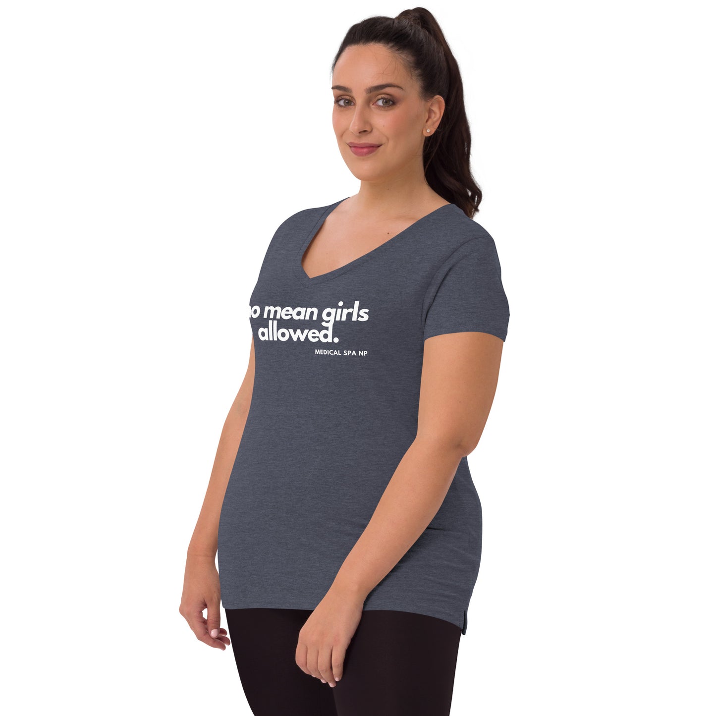 Women’s recycled v-neck t-shirt