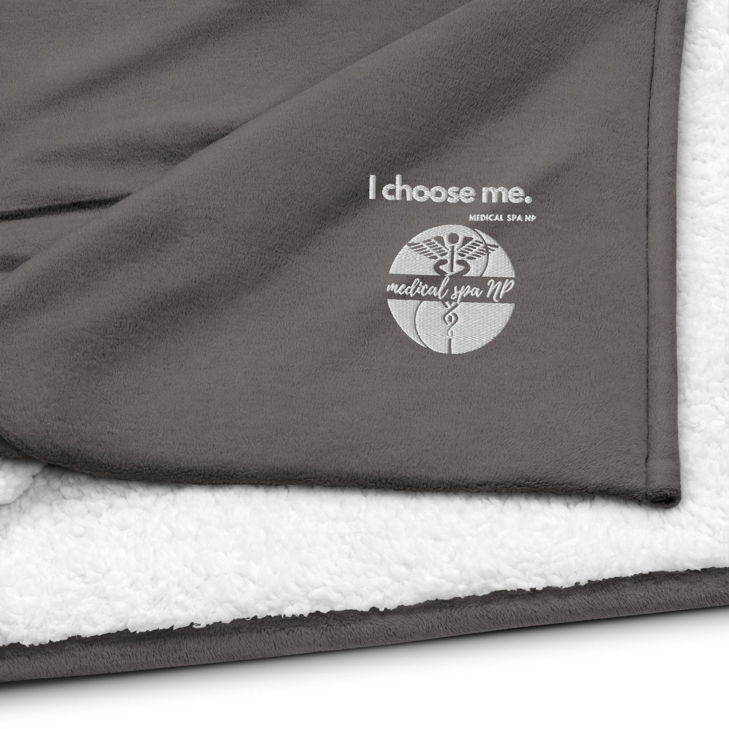 Premium sherpa blanket- I choose me