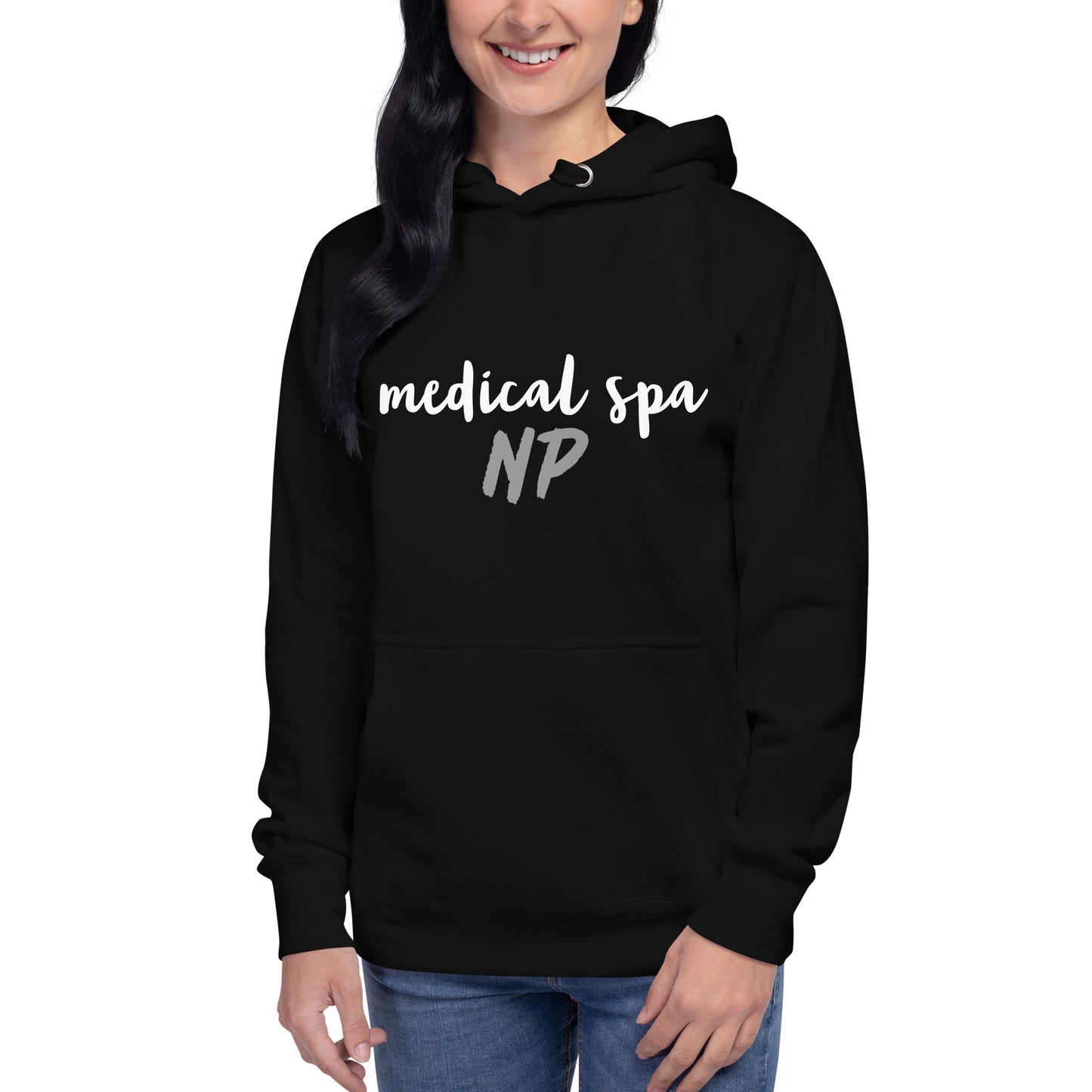 Unisex Hoodie-MSNP in script- a must have for all!