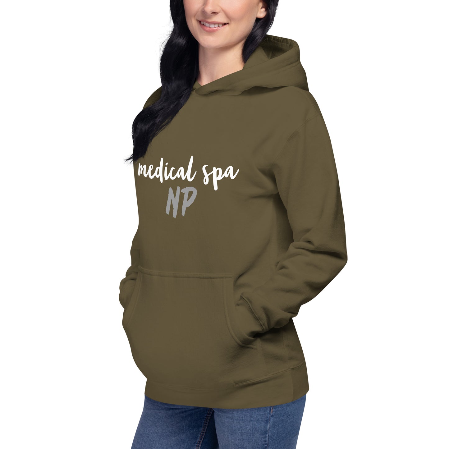 Unisex Hoodie-MSNP in script- a must have for all!