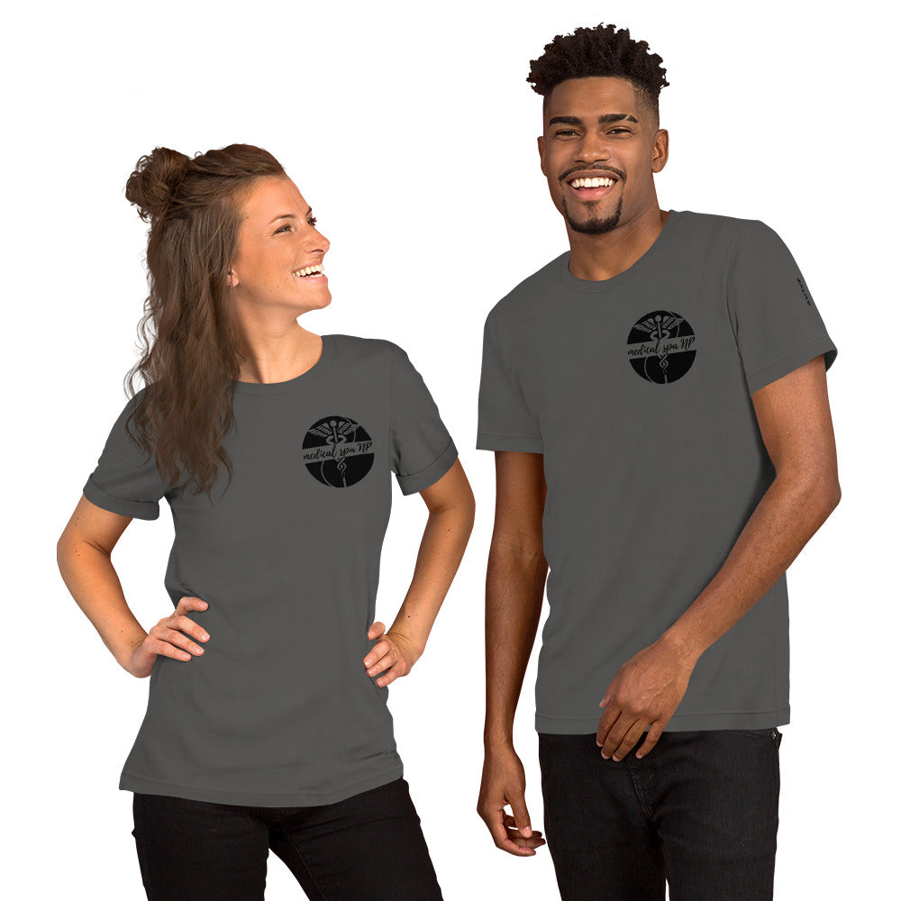 Unisex t-shirt with MSNP logo- many colors and sizes!