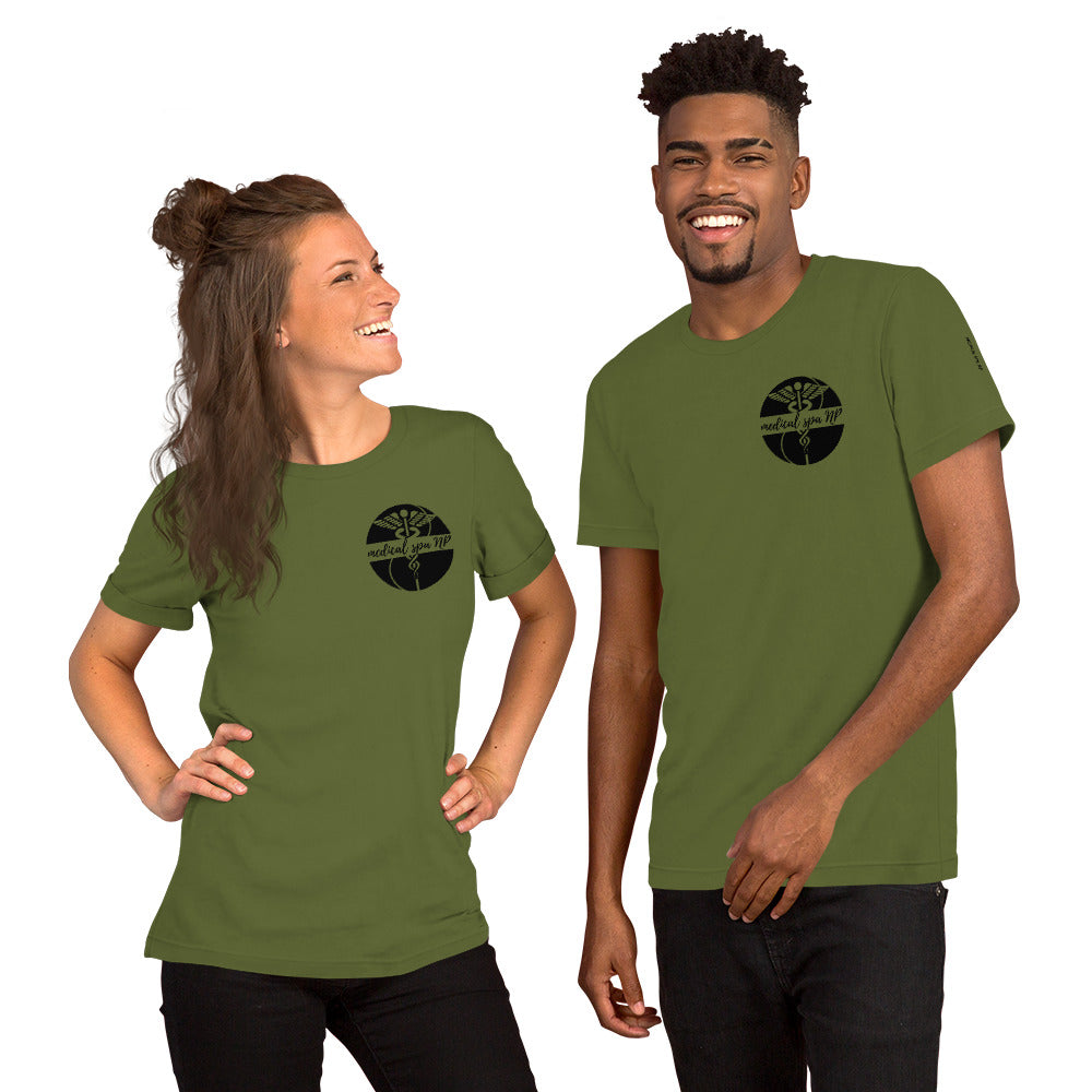 Unisex t-shirt with MSNP logo- many colors and sizes!